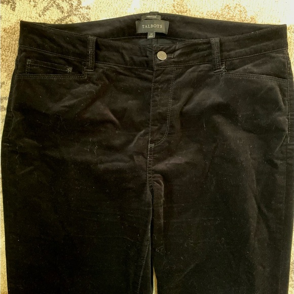 Talbots Heritage Style Velvet Jeans - Picture 1 of 5